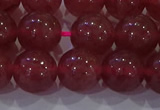 CBQ624 15.5 inches 12mm round strawberry quartz beads wholesale