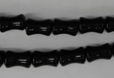 CBS210 15.5 inches 8*12mm bone blackstone beads wholesale