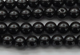 CBS500 15.5 inches 6mm round A grade black spinel beads