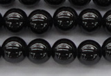 CBS501 15.5 inches 8mm round A grade black spinel beads