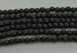 CBS538 15.5 inches 2mm round black spinel beads wholesale