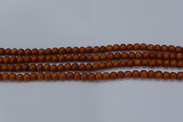 CBW501 15.5 inches 6mm round bayong wood beads wholesale