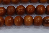 CBW502 15.5 inches 8mm round bayong wood beads wholesale