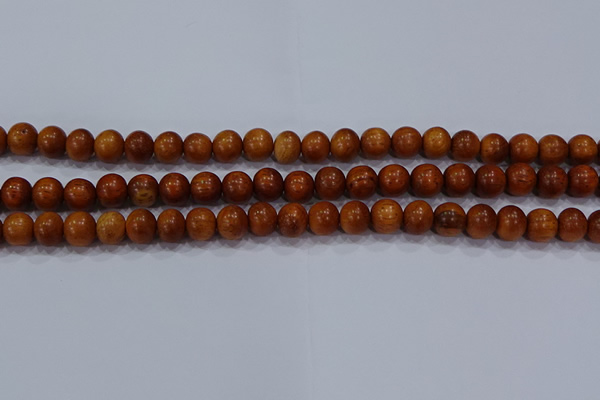 CBW502 15.5 inches 8mm round bayong wood beads wholesale