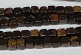 CBZ205 15.5 inches 6*6mm cube bronzite gemstone beads