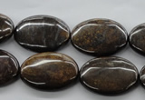 CBZ307 15.5 inches 18*25mm oval bronzite gemstone beads wholesale