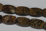 CBZ427 15.5 inches 12*16mm flat drum bronzite gemstone beads