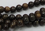 CBZ50 15.5 inches 8mm round bronzite gemstone beads wholesale