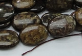 CBZ56 15.5 inches 13*18mm oval bronzite gemstone beads wholesale