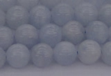 CCA406 15.5 inches 8mm round blue calcite gemstone beads