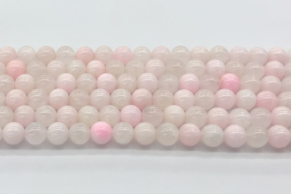 CCA521 15.5 inches 8mm round pink calcite gemstone beads