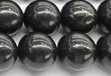 CCB1180 15 inches 14mm round shungite gemstone beads