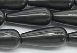 CCB1205 15 inches 8*20mm teardrop shungite beads