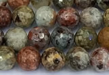 CCB1251 15 inches 6mm faceted round gemstone beads