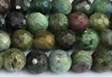 CCB1280 15 inches 6mm faceted round gemstone beads