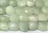 CCB1402 15 inches 6mm faceted coin jade beads