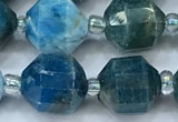 CCB1467 15 inches 9mm - 10mm faceted apatite beads