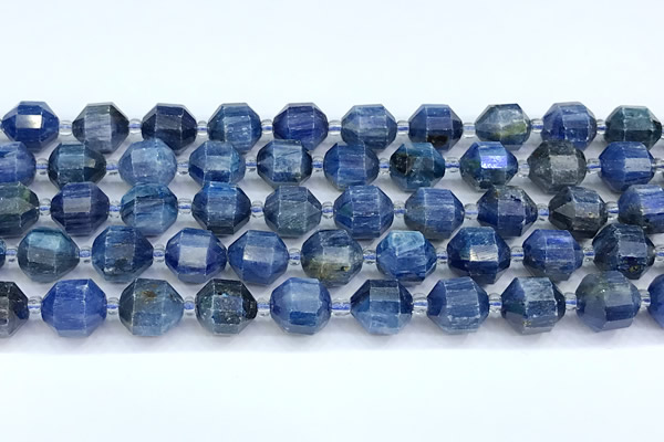 CCB1516 15 inches 9mm - 10mm faceted kyanite beads