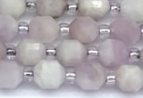 CCB1568 15 inches 5mm - 6mm faceted kunzite beads