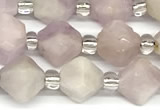 CCB1603 15 inches 10mm faceted kunzite gemstone beads