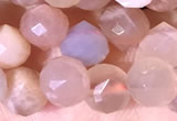 CCB1633 15 inches 6mm faceted teardrop moonstone beads