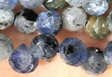 CCB1652 15 inches 6mm faceted teardrop kyanite beads