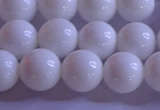 CCB403 15.5 inches 10mm round white tridacna beads wholesale