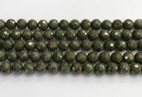 CCB793 15.5 inches 10mm faceted round gemstone beads wholesale