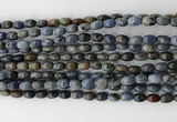 CCB806 15.5 inches 4*6mm rice dumortierite gemstone beads wholesale