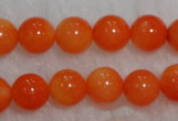 CCB82 15.5 inches 4-6mm round orange coral beads Wholesale