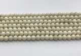 CCB821 15.5 inches 6mm round ivory jasper gemstone beads wholesale