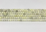 CCB828 15.5 inches 6mm round ivory jasper gemstone beads wholesale