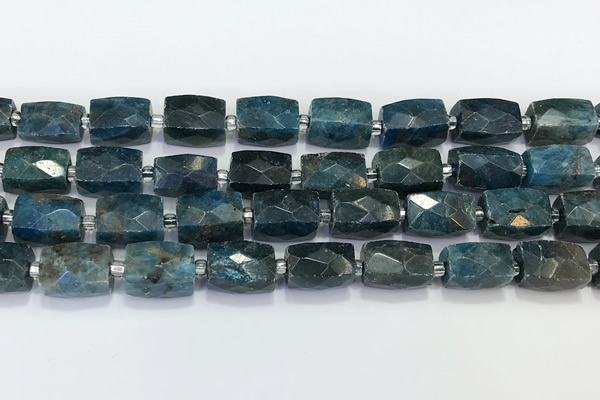 CCB893 11*15mm-12*16mm faceted cuboid apatite beads wholesale