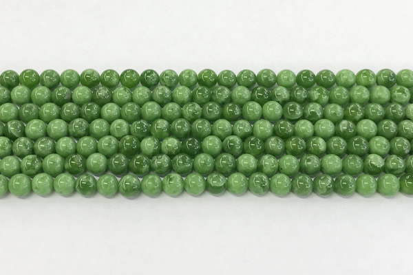 CCB955 15.5 inches 6mm round maw sit sit jade gemstone beads