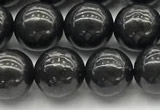 CCB967 15 inches 10mm round shungite gemstone beads wholesale