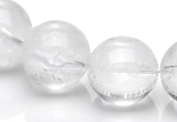 CCC10 15.5 inches 16mm round white crystal beads Wholesale