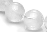 CCC11 15.5 inches 18mm round white crystal beads Wholesale