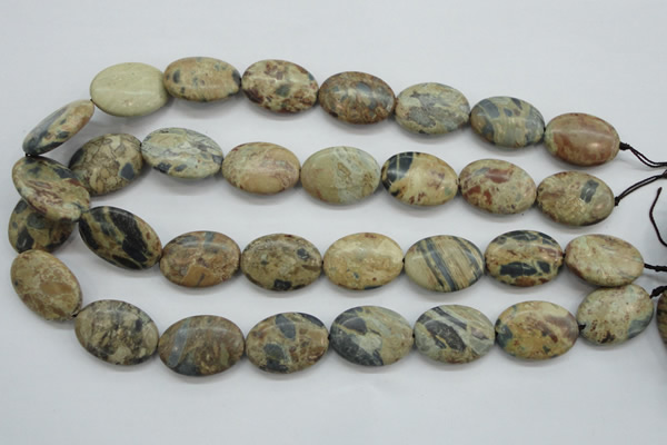 CCD06 15.5 inches 18*25mm oval cordierite beads wholesale