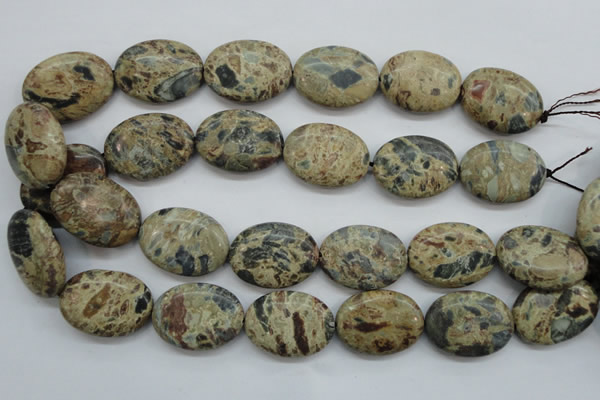 CCD07 15.5 inches 22*30mm oval cordierite beads wholesale