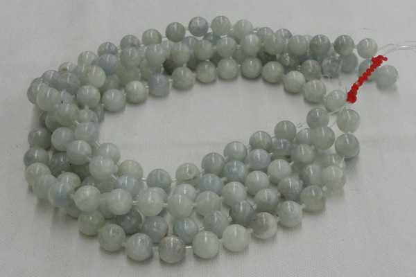 CCE02 16 inches 8mm round celestite gemstone beads wholesale