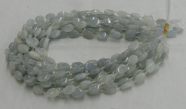 CCE05 16 inches 10*13mm oval celestite gemstone beads wholesale