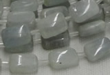 CCE06 16 inches 10*15mm rectangle celestite gemstone beads wholesale