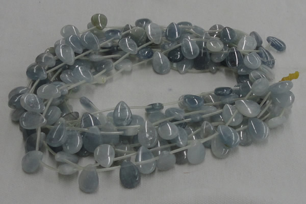 CCE07 16 inches 13*18mm flat teardrop celestite gemstone beads