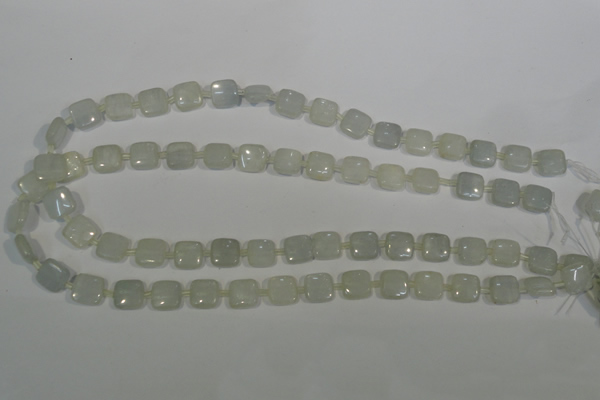 CCE16 15.5 inches 10*10mm square natural celestite gemstone beads