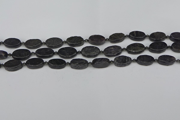 CCG126 15.5 inches 8*12mm oval charoite gemstone beads