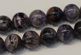 CCG28 15.5 inches 12mm round natural charoite gemstone beads