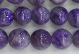 CCG301 15.5 inches 6mm round natural charoite gemstone beads