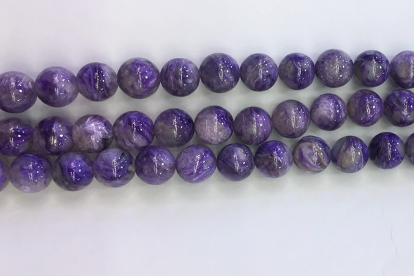 CCG303 15.5 inches 10mm round natural charoite gemstone beads