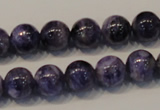 CCG32 15.5 inches 10mm round natural charoite gemstone beads