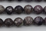 CCG58 15.5 inches 11mm faceted round natural charoite beads